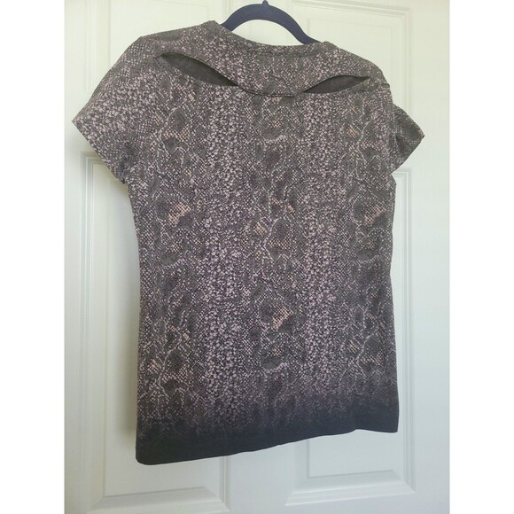 AllSaints Women's Snake Print Top - Size Small - Made in Portugal - Picture 2 of 6